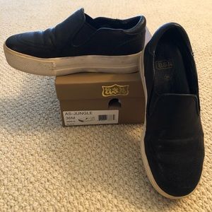Ash womans leather slip on sneakers : Size : 36 / 6 : gently worn
